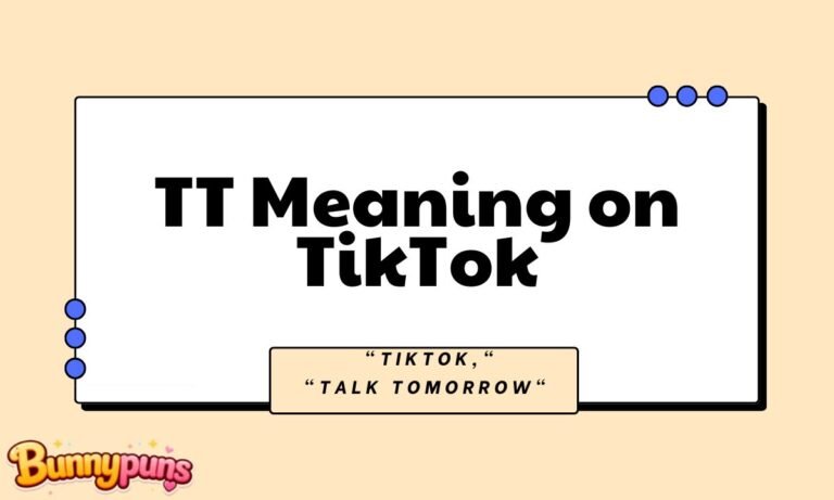 TT Meaning on TikTok